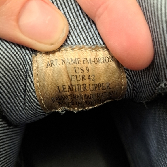 FREEBIRD Men's Black Lace Up Leather  Side Zip Ankle Orion Moto Boot Size 9 - Picture 11 of 11